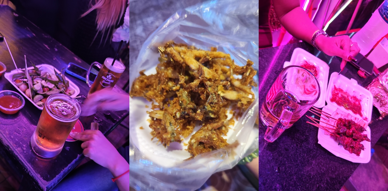 プノンペン・リバーサイド・ガールズバー バー娘のチョイスについて ツマミ2