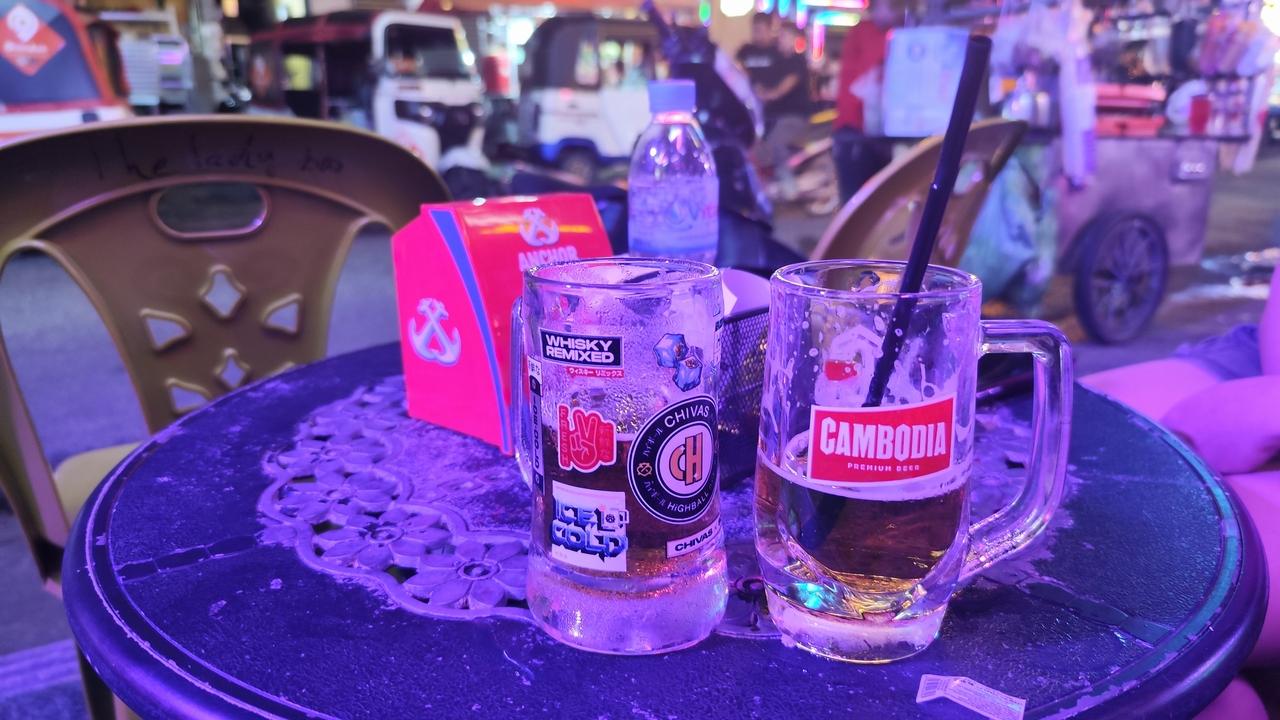 プノンペン・リバーサイド・ガールズバー レディースドリンク