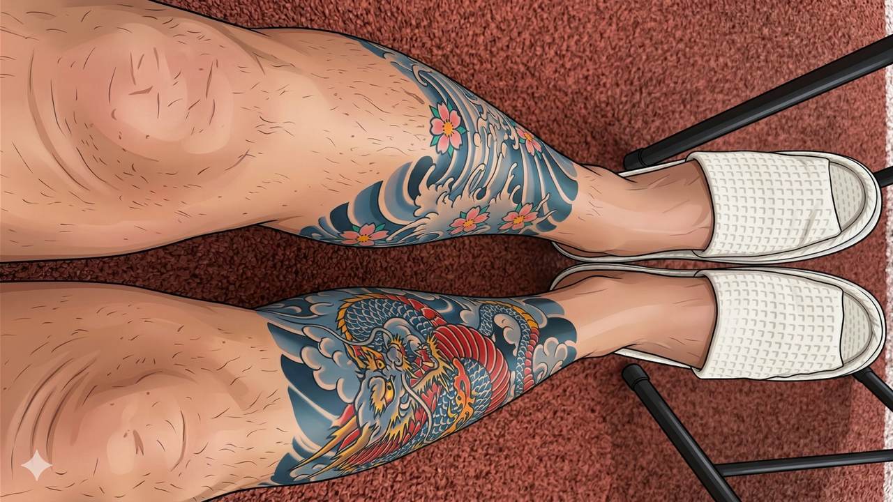 エコノミークラス症候群(ふとももの違い)