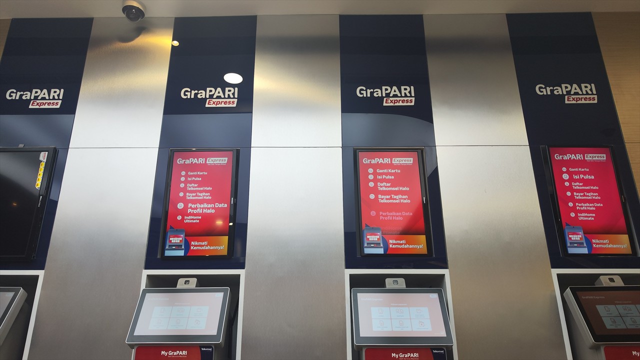 Telkomsel GraPARI (登録端末)