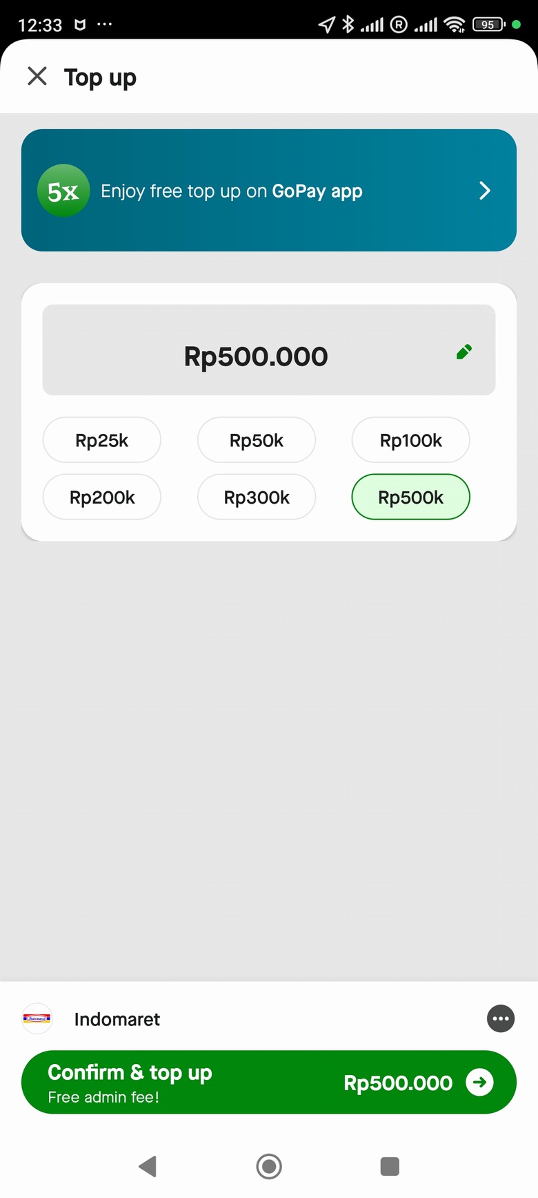 Telkomsel GraPARI (GoPay TopUp 2)