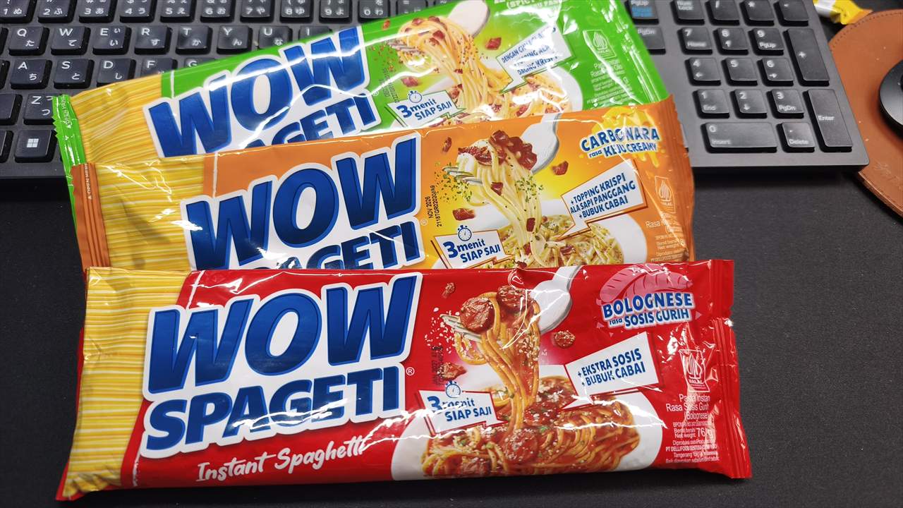 インドネシア ワォスパゲッティ