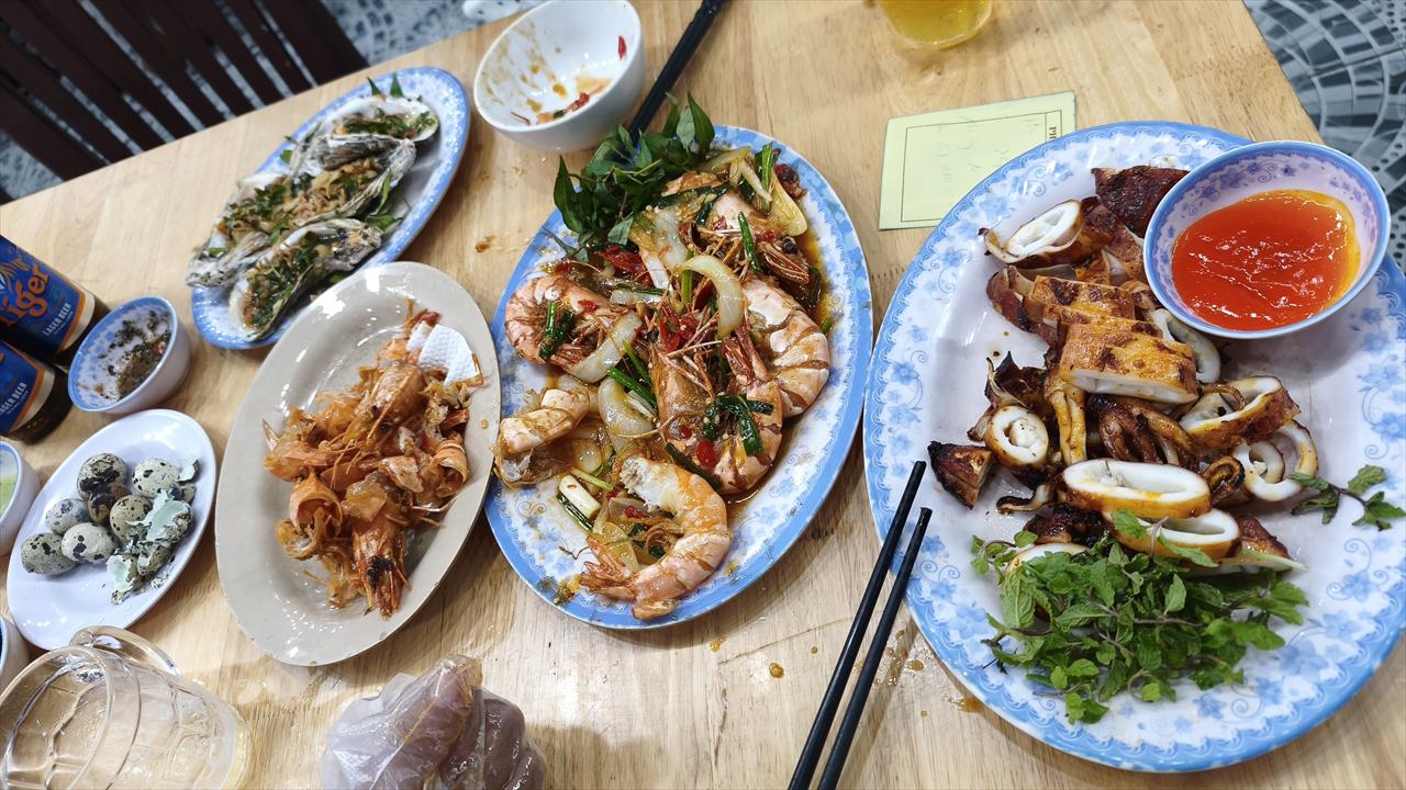 ダナン観光 この日の夕食